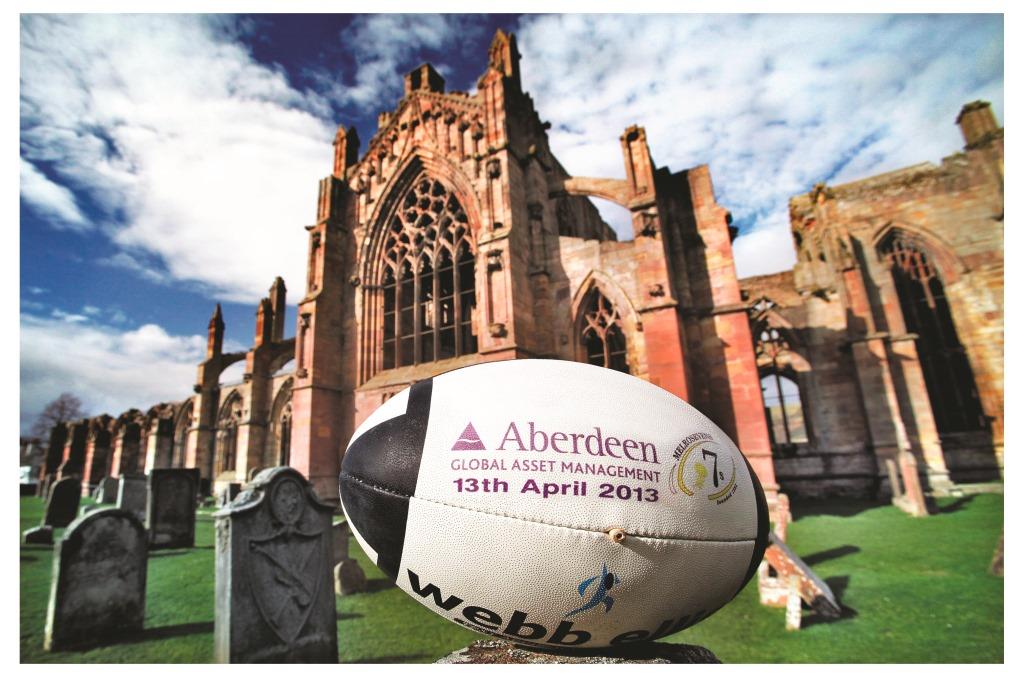 Rugby Ball Melrose Abbey 2013